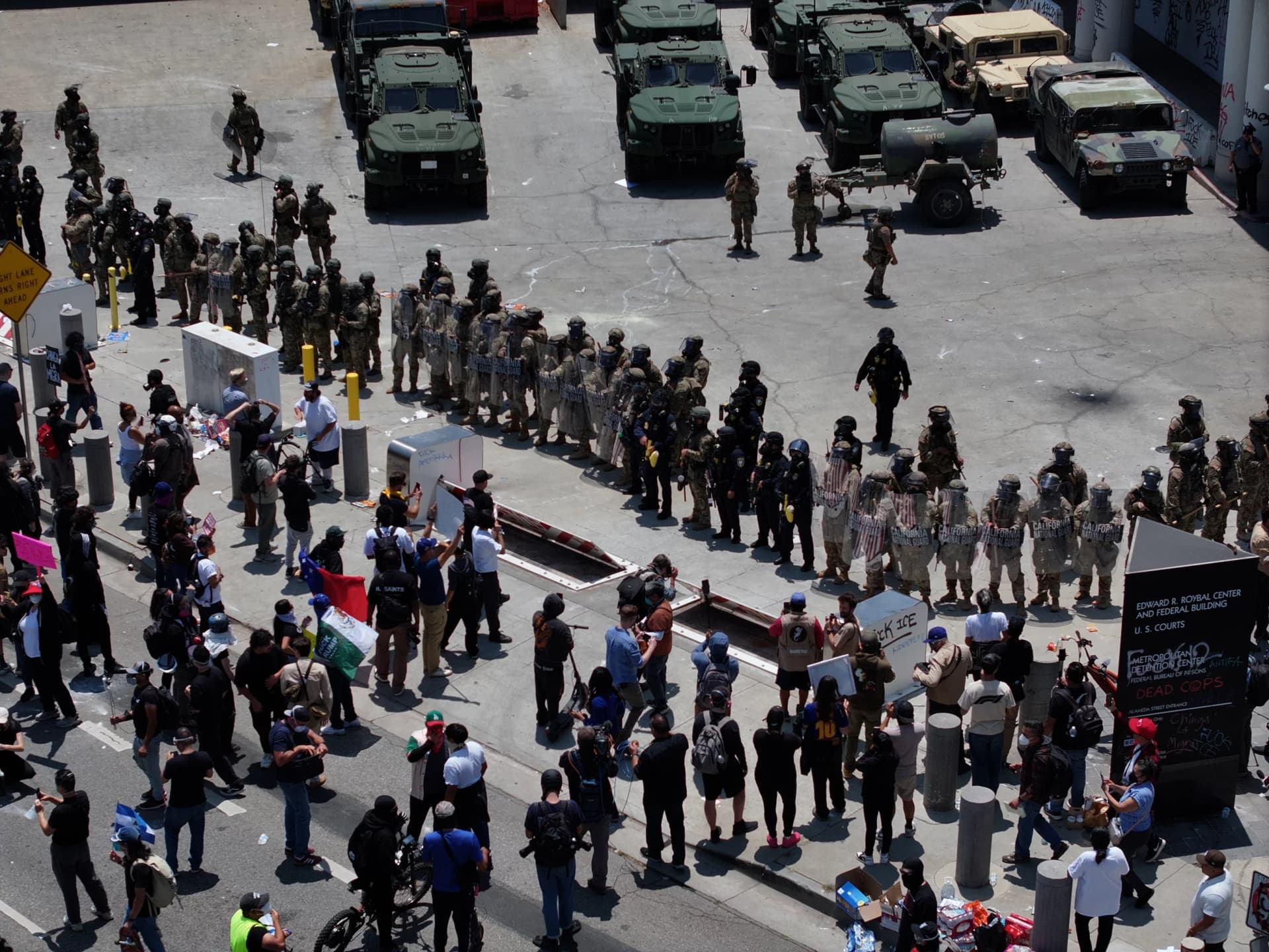Trump Deploys Troops in L.A.