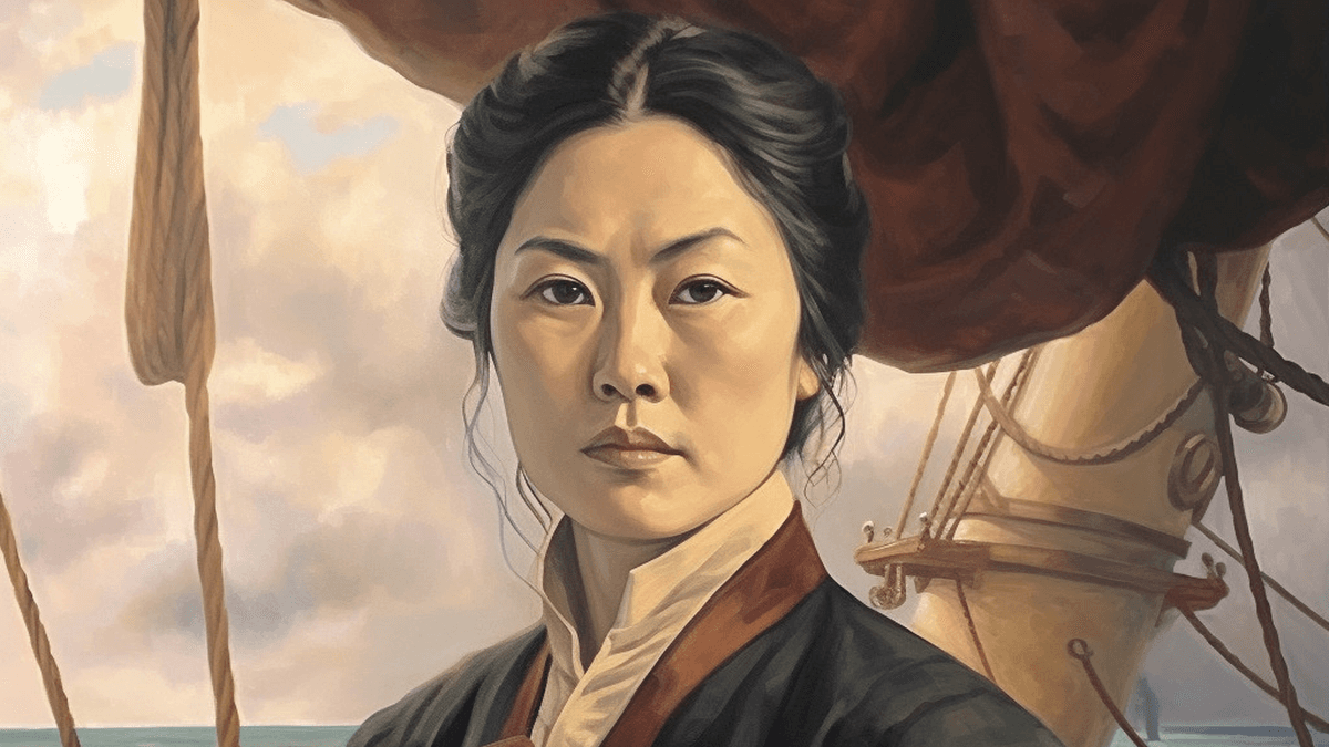 Ching Shih led the powerful Red Flag Fleet in the early 1800s, commanding over 70,000 pirates, defying global superpowers, and retiring rich, respected, and undefeated.