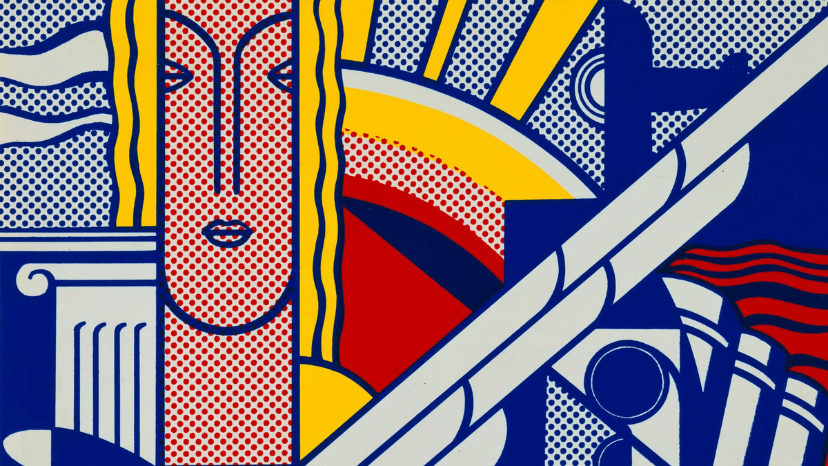 Lichtenstein reminds us that art can be both critical and playful.