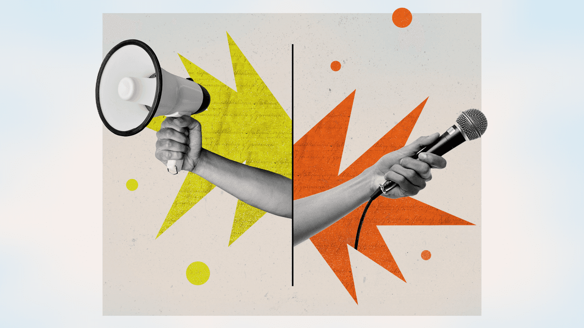 The First Amendment protects freedoms of speech, religion, press, assembly, and petition.