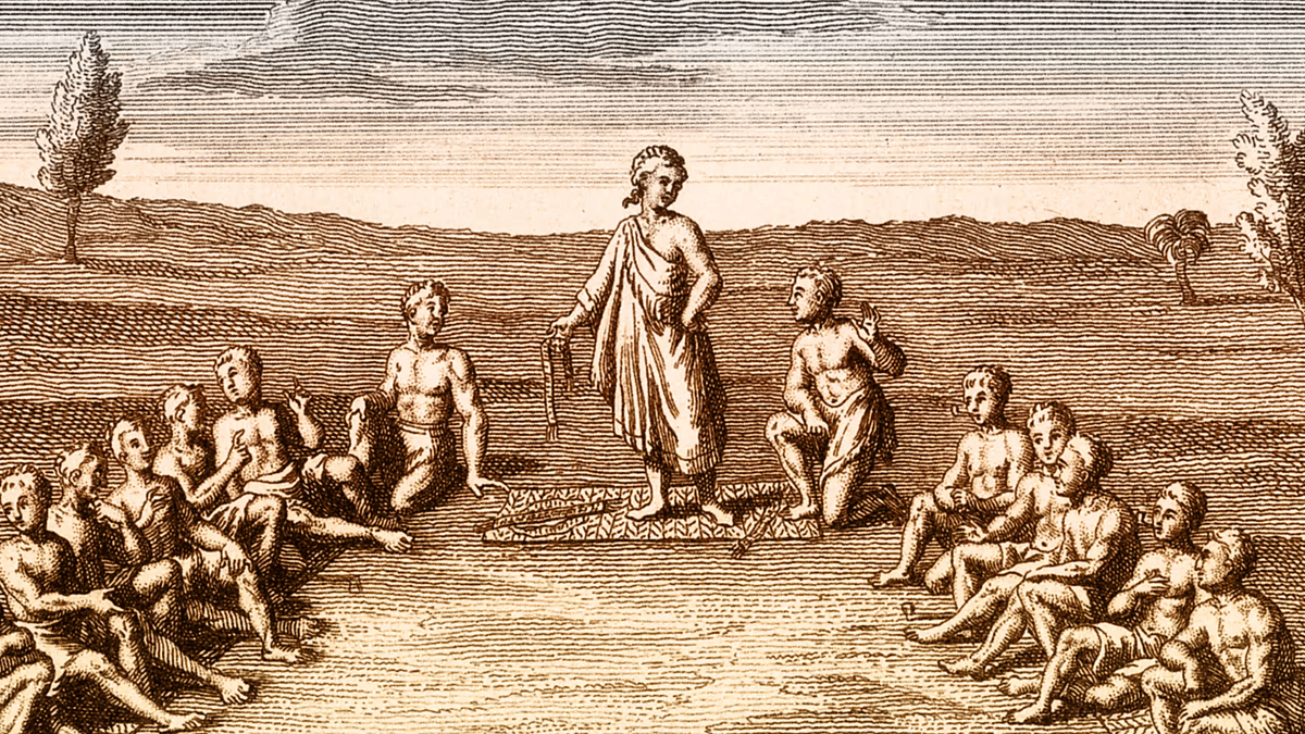 The Haudenosaunee Confederacy, also known as the Iroquois Confederacy, formed in 1142 and united six Indigenous nations under a constitution called the Great Law of Peace.