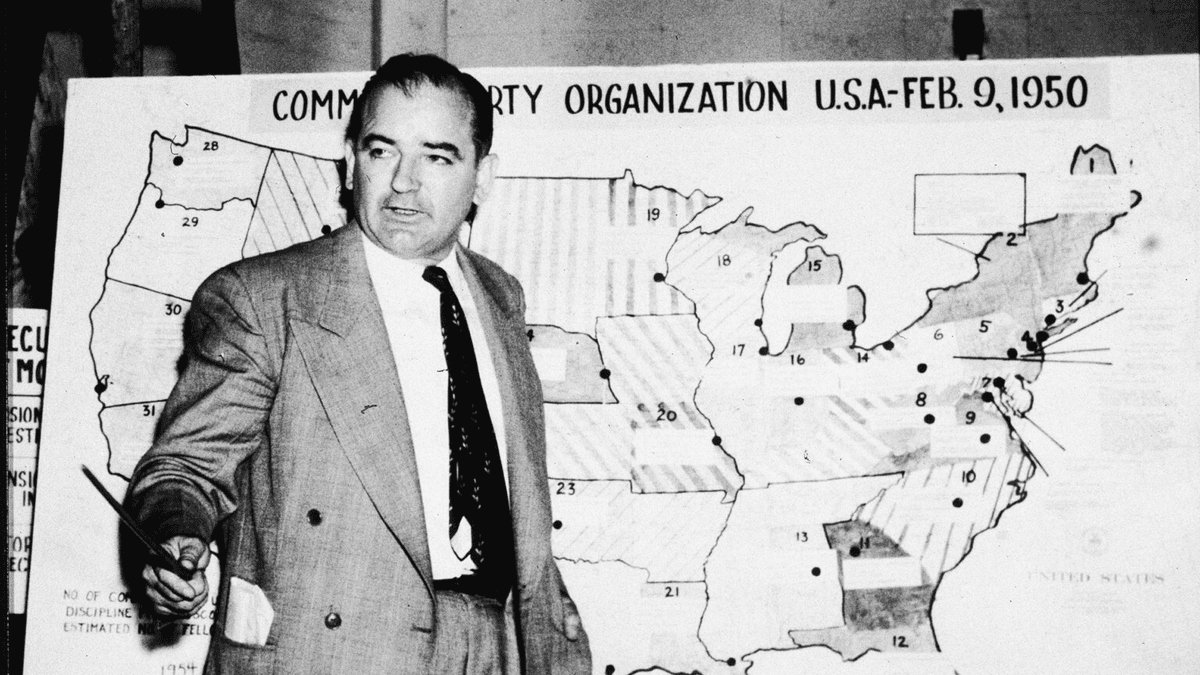 In the 1950s, fear of communism gripped America.