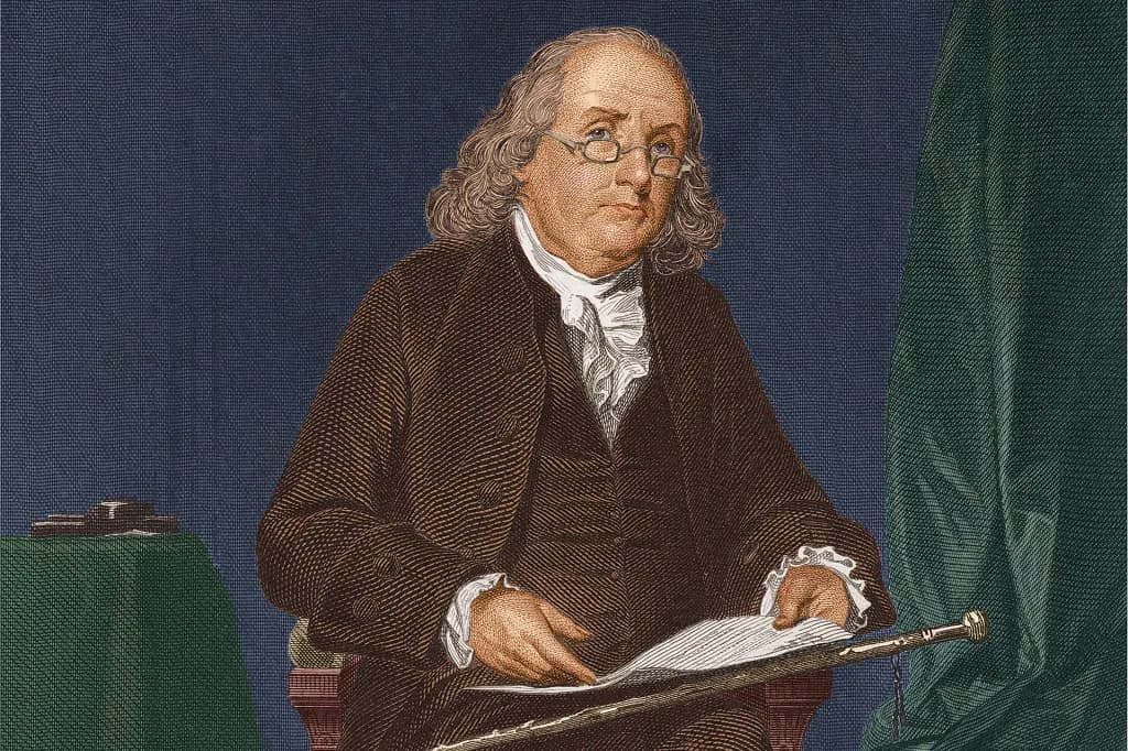 Benjamin anklin shaped nearly every aspect of early American life. He lit up the Enlightenment, sparked revolutions with his pen and politics, and electrified the world—literally. Few humans have ever worn more hats or left behind a brighter legacy.